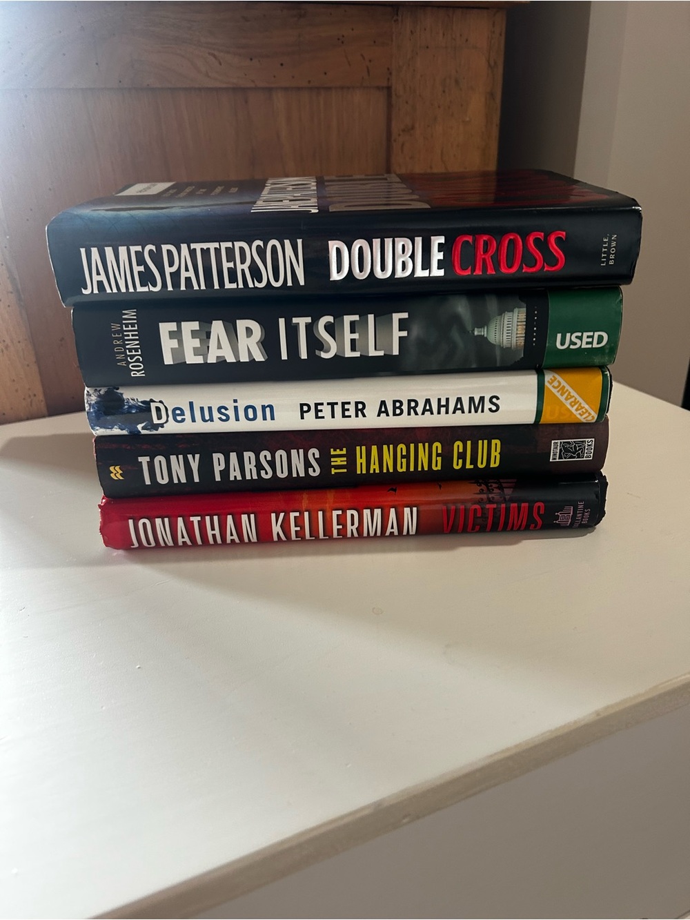 Assorted Thriller Hardcover Book Bundle